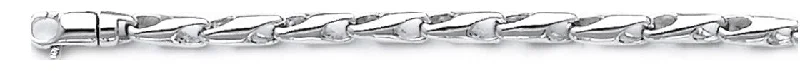 sterling silver bracelet with charms-3.7mm Cosmo Link Bracelet