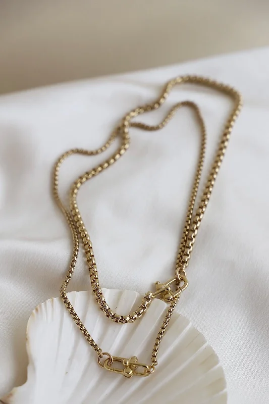 pearl and diamond necklace for women -NOVA CHAIN NECKLACE