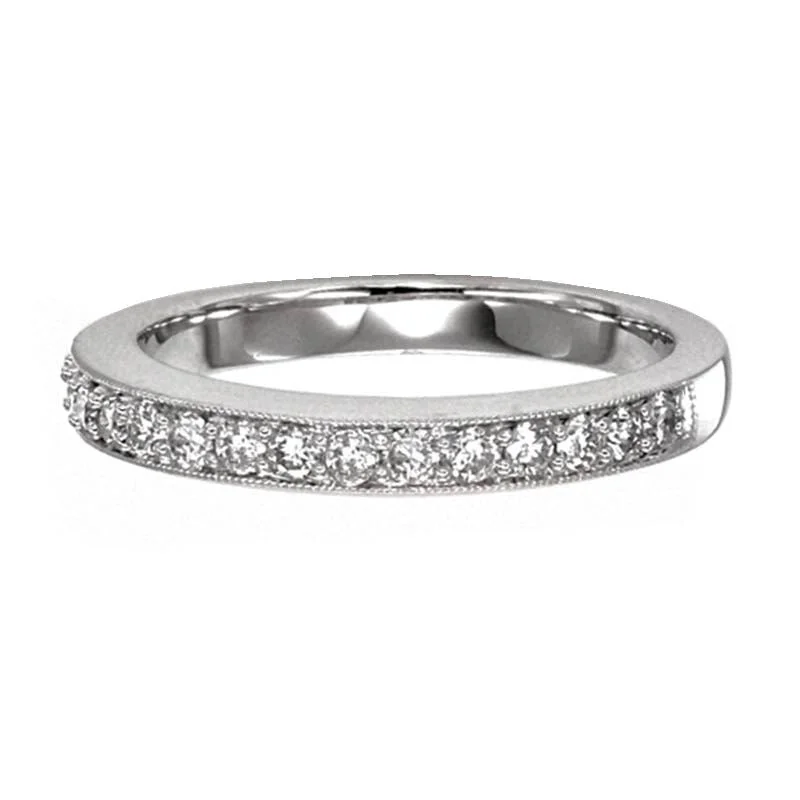 women’s chunky rings-Alexa Diamond Wedding Ring