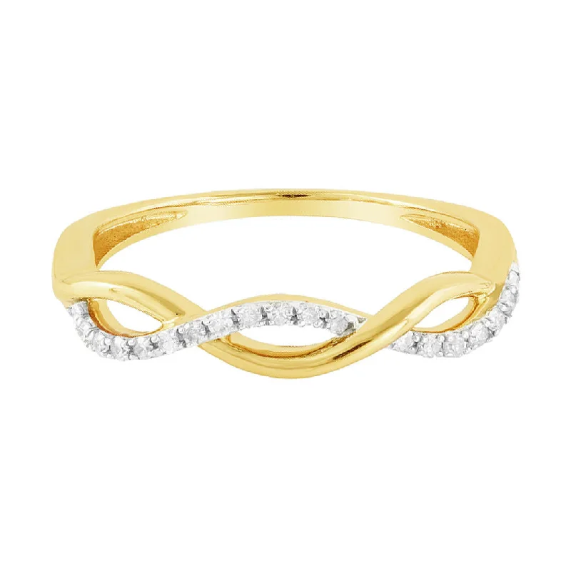 high-end engagement rings-Izzie Stackable Diamond Ring