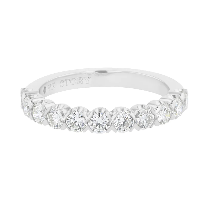 women’s fashion rings-Toni Diamond Wedding Ring 1ct