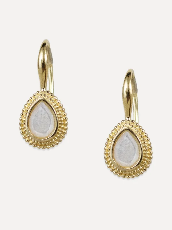 pearl stud earrings for everyday wear -Ellis Earrings